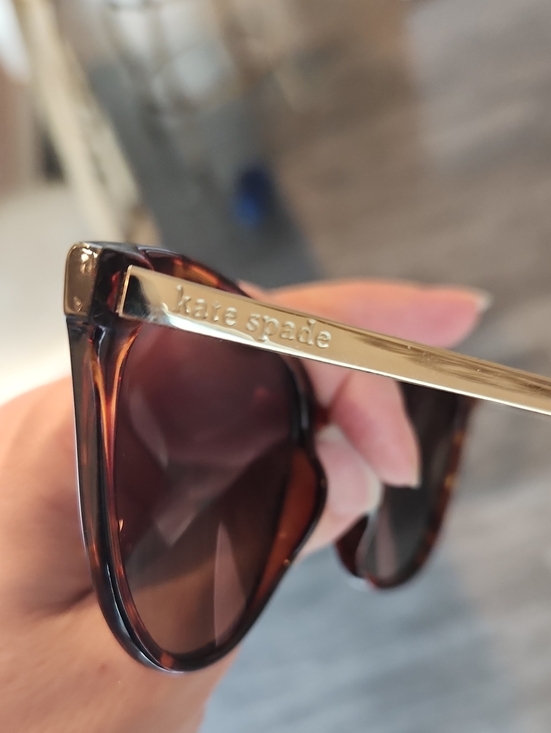 Kate Spade Sassari Tortoiseshell Sunglasses.